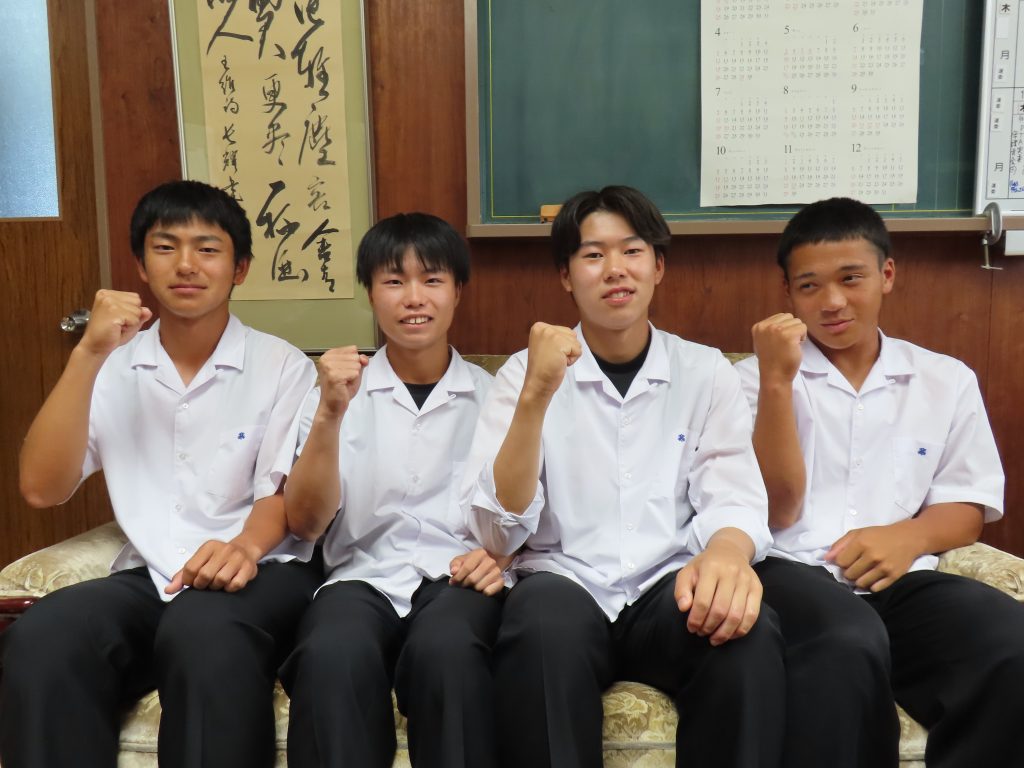 男子ソフトテニス部 全国高校総体出場！
