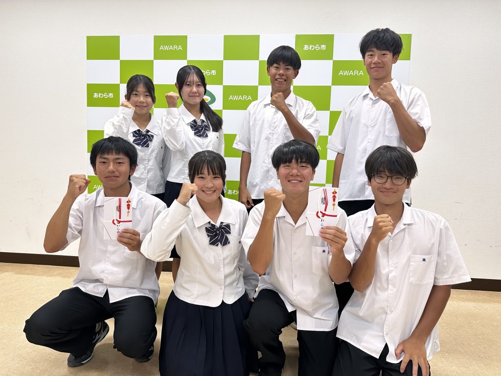 全国高校総体 あわら市激励会